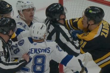 Nikita Zadorov Bullies Mitchell Chaffee