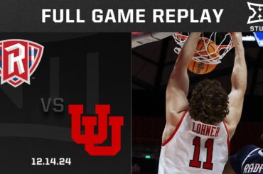 Radford vs. Utah Full Game Replay | 2024-25 Big 12 Men's Basketball