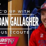 Brendan Gallagher mic'd up at practice in Newark