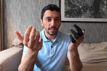 Using my frostbite hand