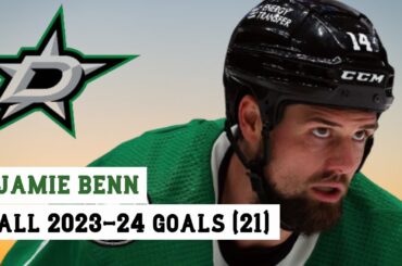 Jamie Benn (#14) All 21 Goals of the 2023-24 NHL Season