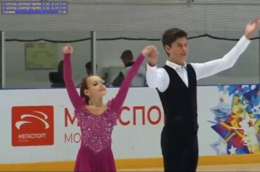 Polina Pilipenko/Stefan Nikolaev PD Quickstep -  Moscow Jr Championships 2019