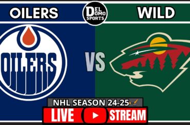 Edmonton Oilers vs Minnesota Wild 🏒 NHL Game Score Play-by-Play - JAN 15, 2025