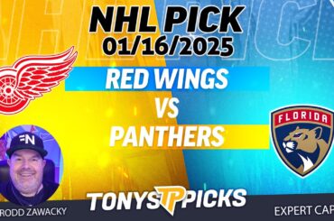 Detroit Red Wings vs Florida Panthers 1/16/25 NHL Pick Prediction