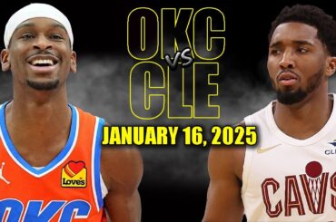 Oklahoma City Thunder vs Cleveland Cavaliers Full Game Highlights - January 16  | NBA Regular Season