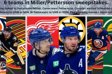 NHL Trade Rumours: 6 teams want Canucks Center’s, Penguins open for business plus more rumours.