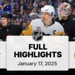 NHL Highlights | Penguins vs. Sabres | January 17, 2025