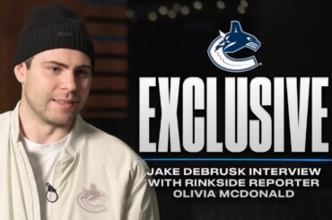 EXCLUSIVE | Jake DeBrusk Interview with Rinkside Reporter Olivia McDonald