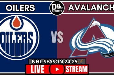 Edmonton Oilers vs Colorado Avalanche 🏒 NHL Game Score Play-by-Play - JAN 16, 2025