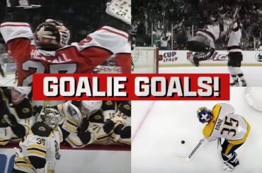 EVERY Goalie Goal from Billy Smith to Alex Nedeljkovic | NHL