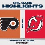 NHL Highlights | Flyers vs. Devils - January 18, 2025