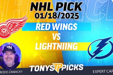 Detroit Red Wings vs Tampa Bay Lightning 1/18/25 NHL Pick Prediction