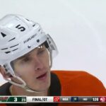 Yegor Zamula sets up Farabee's game winner vs Wild (12 jan 2024)