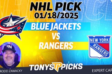 Columbus Blue Jackets vs New York Rangers 1/18/25 NHL Pick Prediction