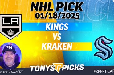 LA Kings vs Seattle Kraken 1/18/25 NHL Pick Prediction