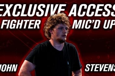 JOHN STEVENS MIC'D: EXCLUSIVE FOOTAGE IN VALHALLA MMA