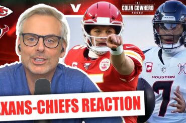 Texans-Chiefs Reaction: Mahomes & Kelce make AFC Championship, Stroud year away | Colin Cowherd NFL