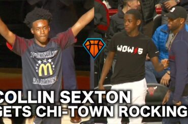 Collin Sexton Had Dwyane Wade & Chicago Going CRAZY During the McDonald's All-American Game!!