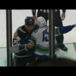 Dorsett & Andreoff drop the gloves after Kings score early on Canucks