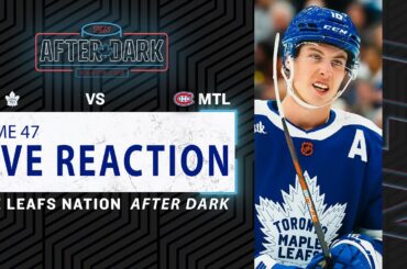 Maple Leafs at Montreal Canadiens LIVE POST GAME ft. Nick Alberga | Game 47 Reaction