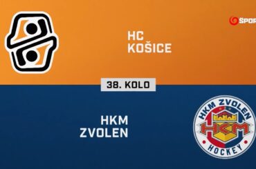 38. kolo: HC Košice – HKM Zvolen 3:2 (HIGHLIGHTY)