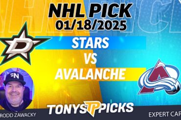 Dallas Stars vs Colorado Avalanche 1/18/25 NHL Pick Prediction