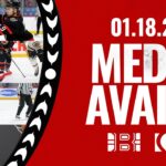 Leevi Meriläinen, Josh Norris, Brady Tkachuk, and Travis Green Postgame Media vs BOS