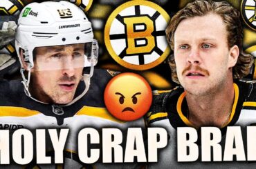 BRAD MARCHAND JUST GAVE A BRUTAL RESPONSE TO THE DAVID PASTRNAK DRAMA