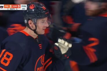 Jesse Puljujärvi 0+1 vs Philadelphia