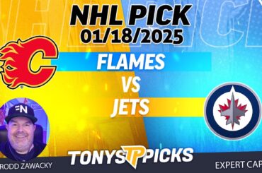 Calgary Flames vs Winnipeg Jets 1/18/25 NHL Pick Prediction