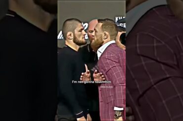 Khabib: when i watched McGregor face to face I feel nothing#ufc #mma #khabib #khabibnurmagomedov#fyp