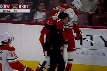 Panthers' Sam Reinhart game misconduct after kneeing Ducks' Isac Lundestrom