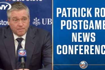 Patrick Roy on the Islanders' dreadful second period in loss to the Flyers | SNY
