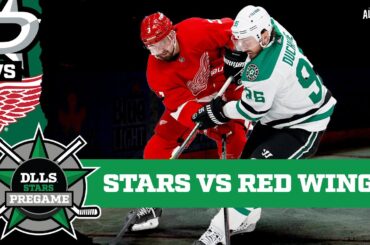 Dallas Stars vs Detroit Red Wings | STARS PREGAME