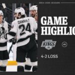 LA Kings fall to the Seattle Kraken 4-2 in Seattle | Game Highlights