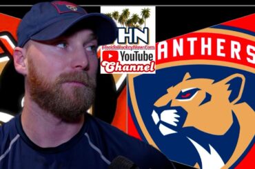 Sam Bennett, Florida Panthers Pregame vs. Anaheim Ducks
