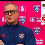 Paul Maurice, Florida Panthers Practice, Head Out on West Coast Trip