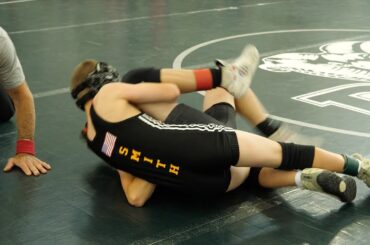 Daniel Blaser of Marengo Youth Wrestling [R] v. Cole Smith of Big Game Wrestling [G] (82)