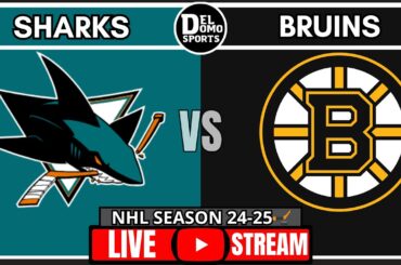 San Jose Sharks vs Boston Bruins LIVE 🏒 NHL Game Score Play-by-Play - JAN 20, 2025