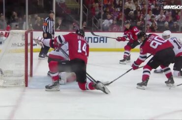 Tomas Tatar scores a goal against the Ottawa Senators