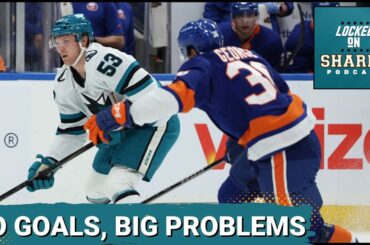 San Jose Sharks' Offensive Struggles Continue vs. New York Islanders