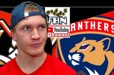 Anton Lundell, Florida Panthers Postgame: Scores Goal, Spencer Knight Shuts Out Ducks