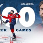 Tom Wilson's 800 Games Played Tribute