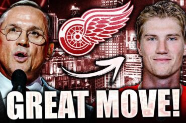 STEVE YZERMAN MAKES A GREAT MOVE: WELCOME BACK ELMER SODERBLOM TO THE DETROIT RED WINGS