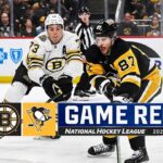 Boston Bruins vs Pittsburgh Penguins | April 13, 2024 | Game Highlights | NHL Regular Season