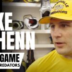 Luke Schenn Responds to Dropping The Gloves With Marcus Foligno: "We Stuck Up For One Another"