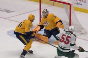 David Jiříček first goal for the Minnesota Wild vs Predators (1/18/2025)