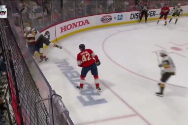 Barbashev avoids running Gudas from behind, still wins battle, Vegas scores