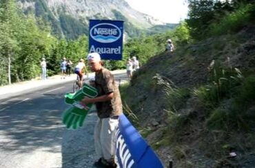Tour de France 2006. Michael Rasmussen is going to win stage 16