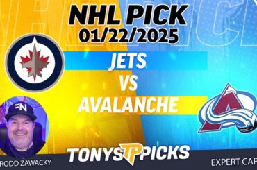 Winnipeg Jets vs Colorado Avalanche | NHL Best Bet | January 22, 2025